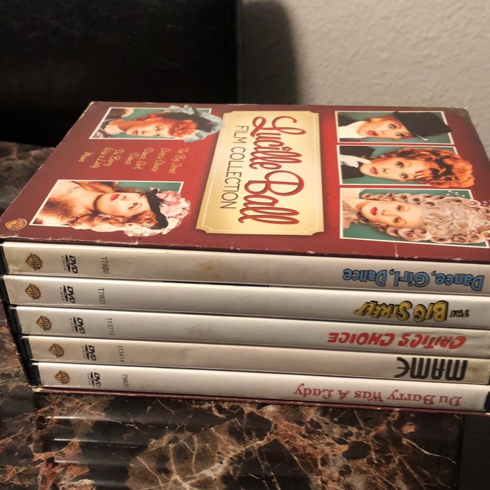 PG 
Lucille Ball Film Collection (Dance Girl Dance / The Big Street / Du Barry